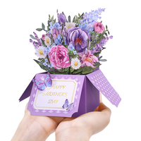 Produits de dropshipping 2026 : Cartes de vœux Pop-Up 3D Bouquet Fleurs Colibris pour Anniversaire, Anniversaire de Mariage, Fête des Mères