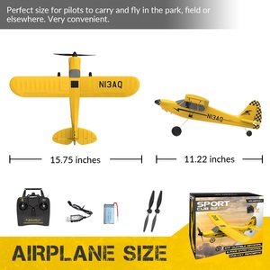 Volantex 76114 3CH SportCub RTF télécommande <span class=keywords><strong>avion</strong></span> en plein air <span class=keywords><strong>rc</strong></span> entraîneur <span class=keywords><strong>avion</strong></span> epp mousse avions - Product Image 5
