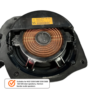 ลำโพงคุณภาพสูงสำหรับรถยนต์เมอร์เซเดส-เบนซ์ เอส-คลาส 221 เอส 300 เอส 350 เอส 400 เอส 550 เอส 600 ระบบเสียงฮาร์แมน คาร์ดอน ลำโพงติดประตู - Product Image 4