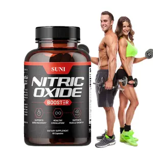 OEM/ODM/OBM Best Selling Nitric Oxide Booster Capsules Muscle Growth Pre Workout Blood Flow Supplement For Providing Energy