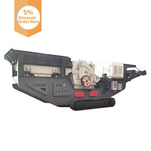 Station mobile d'impact sur chenilles diesel/électrique pour le concassage de pierres dans l'exploitation minière, capacité de 30-500 t/h - Product Image 2