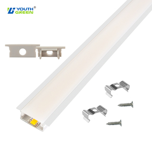 Bande lumineuse <span class=keywords><strong>LED</strong></span> encastrée sans cadre, homologuée ETL, DC12V/24V, aluminium, 400 <span class=keywords><strong>LED</strong></span>, IP20, barre lumineuse <span class=keywords><strong>LED</strong></span> pour armoire, COB, bande lumineuse dure - Product Image 3