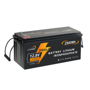 Lvyuan 12V 200ah Lifepo4 Batterij Diepe Cyclus Voor Rv Marine Camping Zonne-Energie Back-Up 4000 Cycli - Product Image 1