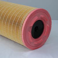 Cartouche filtrante en polymère de haute qualité, filtre à huile en acier inoxydable sur mesure, filtre à air pour moteur d'excavatrice, fabricant chinois