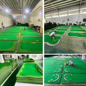Tapete de Golf Plegable y Portátil de Fábrica OEM, Resistente, con Césped Artificial Anti-Agua para Uso en Campos de Mini Golf - Product Image 3