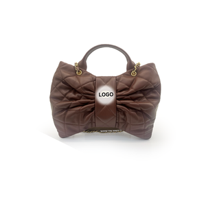 广州批发产品真皮蝴蝶女士包单肩斜挎包羊皮女包手提包 - Product Image 5