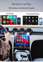 Boîte Mini Ai CarPlay sans fil, CarPlay sans fil, Android Auto sans fil pour Audi Benz Mazda Toyota pour Netflix YouTube 4G LTE GPS