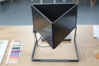 Monitor Triple de 15.6 Pulgadas 2026, Tipo C, Configuración con un Solo Cable, Portátil, con Altavoz Integrado para Juegos