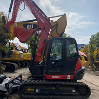 Excavatrice d'occasion Kubota KX183-3, 8,35 tonnes, moteur et pompe Kubota d'origine, profondeur de fouille de 4,3 m, Japon