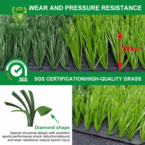 <span class=keywords><strong>Gazon</strong></span> artificiel haute densité en rouleaux à prix d'usine, échantillons gratuits, <span class=keywords><strong>gazon</strong></span> synthétique pour terrains de football et de sport d'entraînement - Product Image 4