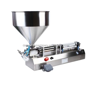 Machine de remplissage sous pression pour pâtes, sésame, viande, sauce chili, ketchup, crème, miel, beurre, beurre de cacahuète, jus, lait - Product Image 1