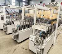 Prix de la machine d'enrobage de profilés en PVC à colle froide pour le laminage de panneaux de porte en bois WPC