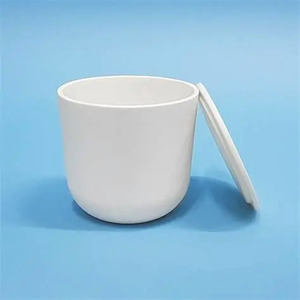 بوتقة سيراميك زركونيا عالية الكثافة من نوع ZrO2 من شركة STA لصهر سبائك الزركونيوم، فائقة المتانة ومقاومة للحرارة (2400 درجة) ° ج) - Product Image 5