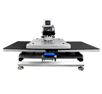 Presse à Chaud Semi-Automatique Double Poste de Travail 40*50 NOUVEAU pour Sublimation de T-shirts
