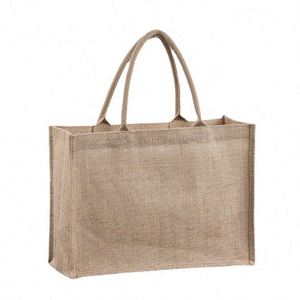 Bolsa de Yute Laminada para Manualidades, Ideal para Bodas, Damas de Honor, Despedidas de Soltera, Compras, Playa - Product Image 1