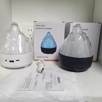 Enceinte Bluetooth RGB Snow Mountain Cool, salon, hôtel, lumière d'ambiance rechargeable, boîte à musique HIFI de bureau