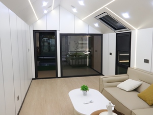 Trung Quốc giá rẻ 20 40 ft sang trọng mô hình hai tầng nhà prefab <span class=keywords><strong>Modular</strong></span> nhà có thể gập lại mở rộng phẳng Windows container nhà - Product Image 3