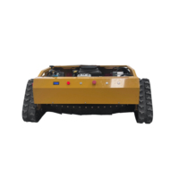 Desbrozadora Industrial Multifuncional de 4 Tiempos con Control Remoto, Autopropulsada, para Terrenos Complejos