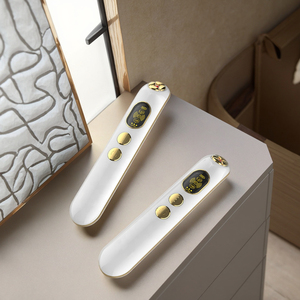 Factory Direct Sinkcare 24K Gold EMS Masajeador de ojos Anti-hinchazón Eliminador de arrugas Estiramiento DE LA PIEL Dispositivo de belleza Micro carga EE. UU. - Product Image 3