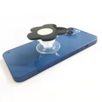 Support de téléphone personnalisé en acrylique sur le thème de la mode, avec logo personnalisé imprimé par transfert thermique, en époxy transparent