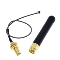 Antenne 433 MHz pour module sans fil Heltec avec câble de 15 cm sortant du connecteur Ufl