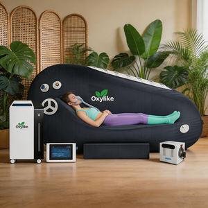 ห้องออกซิเจนความดันสูงแบบเปลือกนิ่ม Oxylike OLS-LS3 2.0ATA พร้อมออกซิเจน 95% สำหรับการดูแลสุขภาพร่างกาย การฟื้นฟูสมรรถภาพ ใช้ในบ้าน รับประกัน 3 ปี - Product Image 2