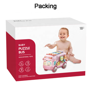 Xilófono de juguete multifunción para autobús escolar, instrumento Musical para bebé, forma de órgano, juego de sonajeros y juguetes para bebés - Product Image 6