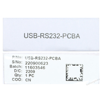 Module convertisseur série USB vers RS232 UART FTDI authentique, carte PCB avec câble, interface FT232RQ