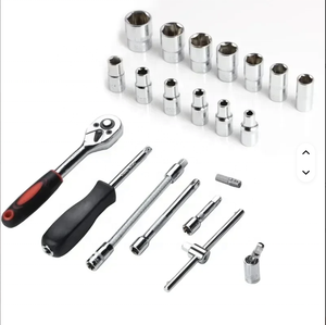 Professional 46-piece Home Car Repair Tool Set Including Grinders <b>Drills</b> Screwdrivers <b>Hand</b> Tools Combination Hard Case 1 GOF SCK - Product Image 6
