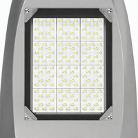 Lampe solaire LED de rue 30W avec verre trempé, type split, contrôleur MPPT