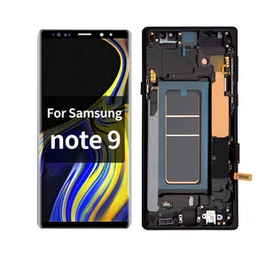 หน้าจอสัมผัส LCD สำหรับ Samsung Galaxy Note 9หน้าจอโทรศัพท์มือถือจอแอลซีดีสำหรับ Samsung Galaxy Note 9หน้าจอ LCD แบบสัมผัสพร้อมกรอบ