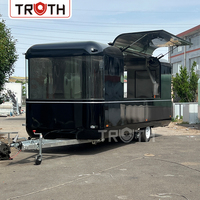 Camion de restauration rapide mobile personnalisé Truth, remorque pour hot-dogs, café, pizza, crème glacée, camion de restauration vintage, équipement de cuisine