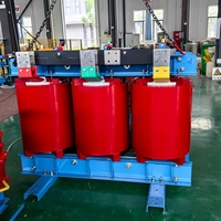 Transformateur de puissance flyback triphasé à bobinage sec 50/60Hz, entrée 10kV/35kV, sortie 400V/12V, bobine circulaire multi-bobinages en cuivre