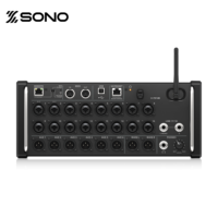 Console de mixage numérique XR18 18 canaux avec Bluetooth/USB, construction en plastique et métal, utilisation en studio et DJ, enregistrement multi-pistes