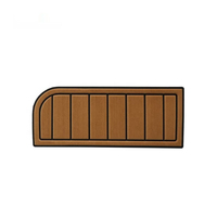 WOOWAVE Tapis de bateau marin personnalisé EVA Teck Decking Foam Sea Composite Deck Floor Yacht Deck