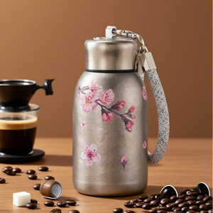 Borraccia Mini in Titanio Puro Colorata e Carina, Borraccia Personalizzata in Titanio, Tazza Termica Portatile, Borraccia per <span class=keywords><strong>Acqua</strong></span> Calda - Product Image 6