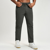 Pantalones Deportivos de Pierna Ancha para Hombre, Estilo Atlético, para Gimnasio, Entrenamiento, Casuales, Holgados, Largos, con Cordón Ajustable