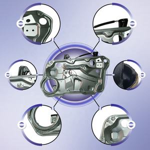 MANER - Regulador de Elevalunas Eléctrico Delantero Derecho 1J4837462H para vw Bora Golf 1.4 16v 1.6 AHW AEH 2005 2006 - Product Image 3