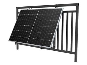 Kit de sistema de soporte de montaje PV de panel solar triangular de Balcón de aluminio ajustable de fábrica para montaje en pared - Product Image 2
