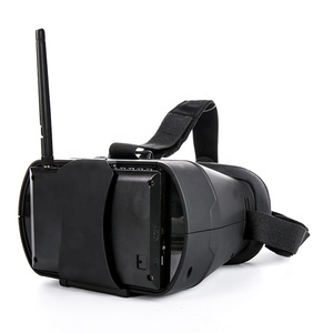 FPV 5.8G 4.3 inch Mô Phỏng VR Goggle Kính Độ Phân Giải 480*272 Màn Hình Hiển Thị Được Xây Dựng trong 40CH Raceband Receiver 3.7V 600mah Pin - Product Image 4