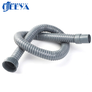 Grande diametro 8 pollici ondulato non ostruito pvc flessibile lavabo tetto acqua tubo di <span class=keywords><strong>scarico</strong></span> in plastica - Product Image 6
