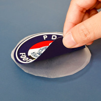 Patchs en silicone 3D pour transfert thermique sur maillots de football, impression sérigraphique, transfert thermique en silicone 3D