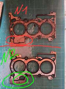 大发kf-ve气缸垫的KF发动机垫片套件无孔旧型号04111-87250 04111-87290 - Product Image 2