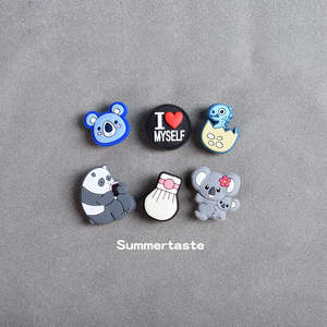 Accessori in PVC morbidi con ciondolo per <span class=keywords><strong>scarpe</strong></span> 2024 da cartone animato piccoli bottoni decorativi sulle <span class=keywords><strong>scarpe</strong></span> da te per studenti sono staccabili - Product Image 4