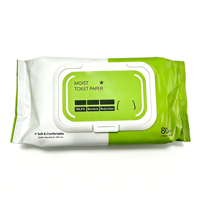 Lingettes humides non parfumées pour la maison, biodégradables, non tissées, lingettes nettoyantes pratiques, serviettes en papier humides pour les toilettes