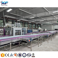 Nouvelle ligne complète de production d'eau minérale Peak, machine de remplissage d'eau potable, ligne d'embouteillage d'eau minérale 36000BPH