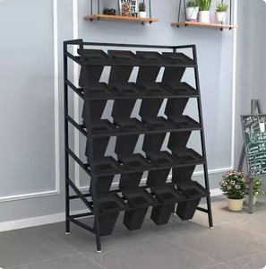 Nhiều lớp kim loại hoa đứng Kệ siêu thị cho hoa hiển thị trong cửa hàng cho đám cưới và sử dụng nhà - Product Image 3