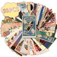 Affiche vintage cartes murales décoration fond cartes impression cartes postales murales cartes de voeux Service d'impression pour chambre esthétique