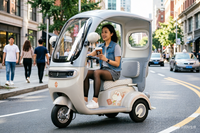 Tricycle de loisirs tout-en-un haut de gamme. Maniabilité sans effort, joie sans fin. Détendez-vous, laissez-vous aller et savourez la vie.