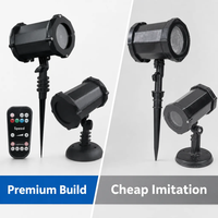 Projecteur laser de Noël avec haut-parleur Bluetooth, motifs de Père Noël RGB, télécommande, pour extérieur, jardin, pelouse, neige, maison